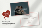 Summer Pastel Floral Luxe Wedding Website Template with Google RSVP