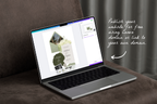 Coastal Luxe Sage Green and Ivory Canva Website Template with Google RSVP