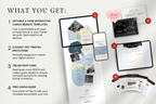 Coastal Luxe Dusty Blue Wedding Website Template with Google RSVP