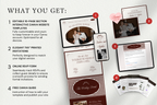 Old Money Aesthetic Canva Website Template with Google RSVP