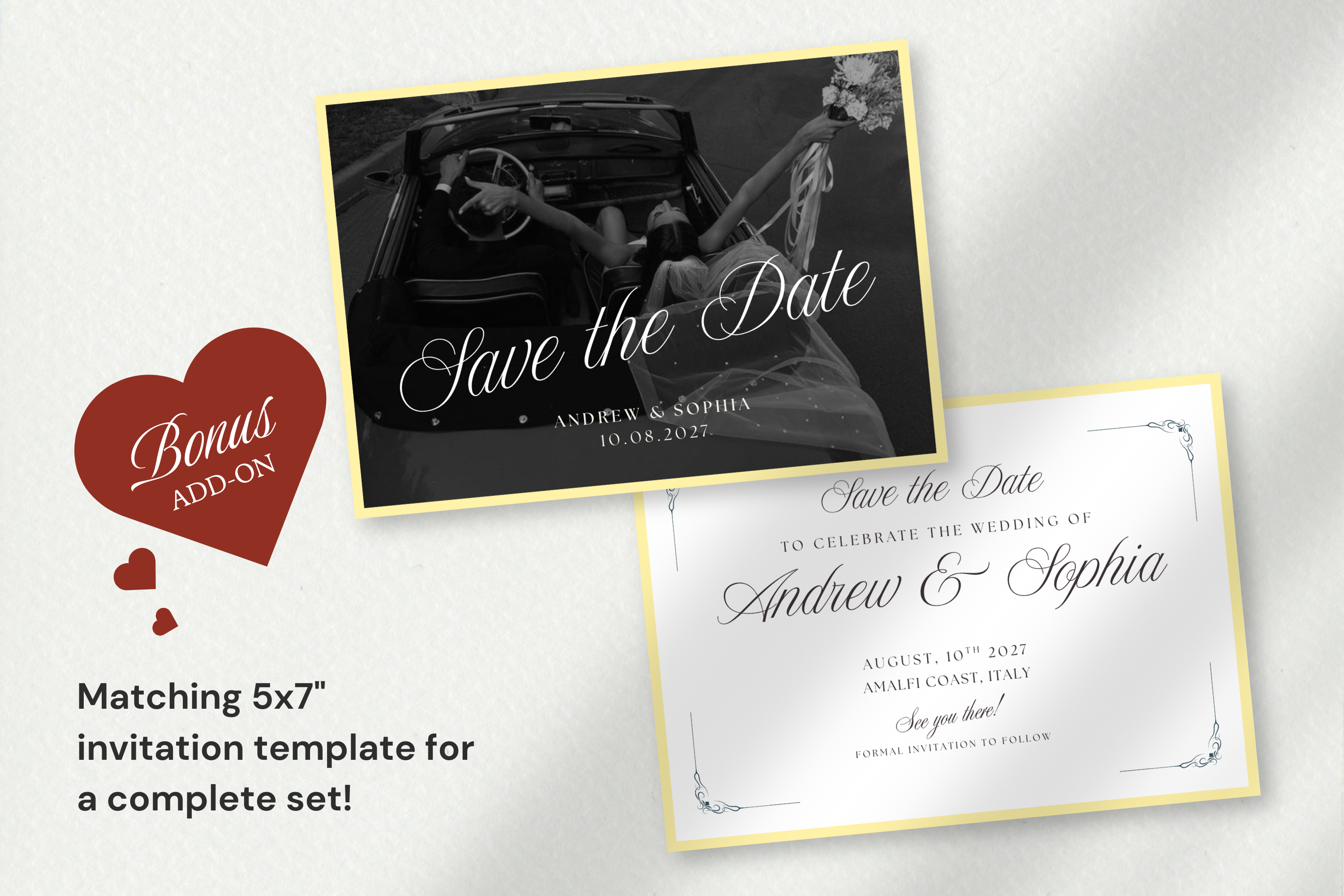 Coastal Luxe Butter Yellow Wedding Website Template with Google RSVP