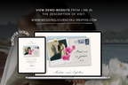 Greece Wedding Save the Date Template